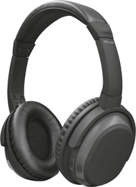 Ausinės Trust Paxo Bluetooth Black, belaidės