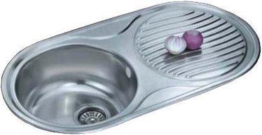 Tredi DM-8444 Stainless Steel Left 840x440mm