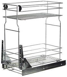 Riiul Bodzio Cabinet Cargo Basket, roostevaba teras, 300 mm