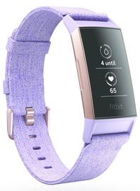 Viedais pulkstenis Fitbit Charge 3, violeta