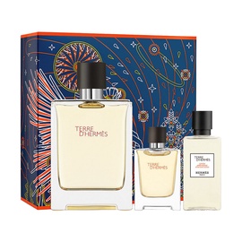 Набор для мужчин Hermes Terre D Hermes 100 ml EDT + 12.5 ml EDT + 40 ml After Shave Lotion New Design