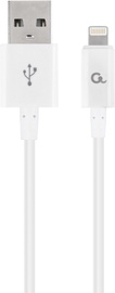 Провод Gembird USB To Lightning USB 2.0, Apple Lightning, 2 м, белый