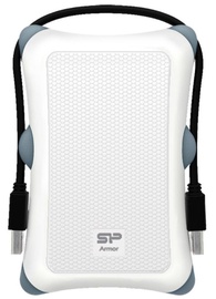 Cietais disks Silicon Power Armor A30, HDD, 1 TB, balta