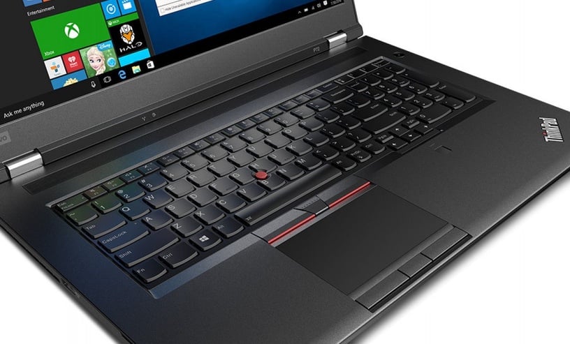 Portatīvais dators Lenovo ThinkPad P72 20MB000EMX, Intel® Core™ i7-8850H, 16 GB, 512 GB, 17.3 ", Quadro P3200, melna