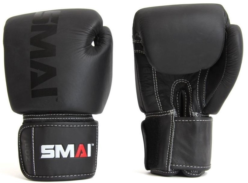 Боксерские перчатки SMAI Elite P85, черный, 8 oz