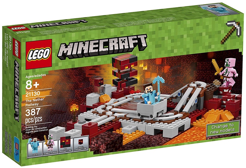 Konstruktor LEGO Minecraft The Nether Railway 21130