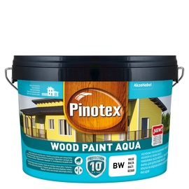 Krāsa Pinotex Wood Paint Aqua, tumši zaļa, 2.5 l