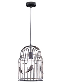 LAMPA GRIESTU TRIO BIRDS 60W E27 BRŪNA