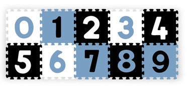 Puzle - paklājs BabyOno Foam Puzzle 274/03, 30 cm x 30 cm, 10 gab.