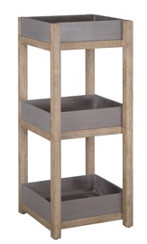 Садовая полка Home4you, 42 см x 42 см x 100 см