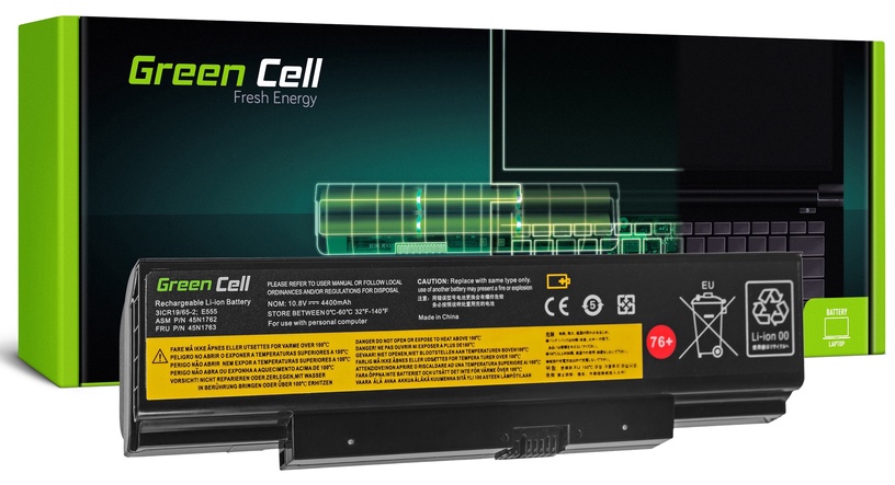 Klēpjdatoru akumulators Green Cell LE80, 4.4 Ah, Li-Ion
