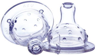 Соска Nuby Vari-Flo, 6 мес., 2 шт.