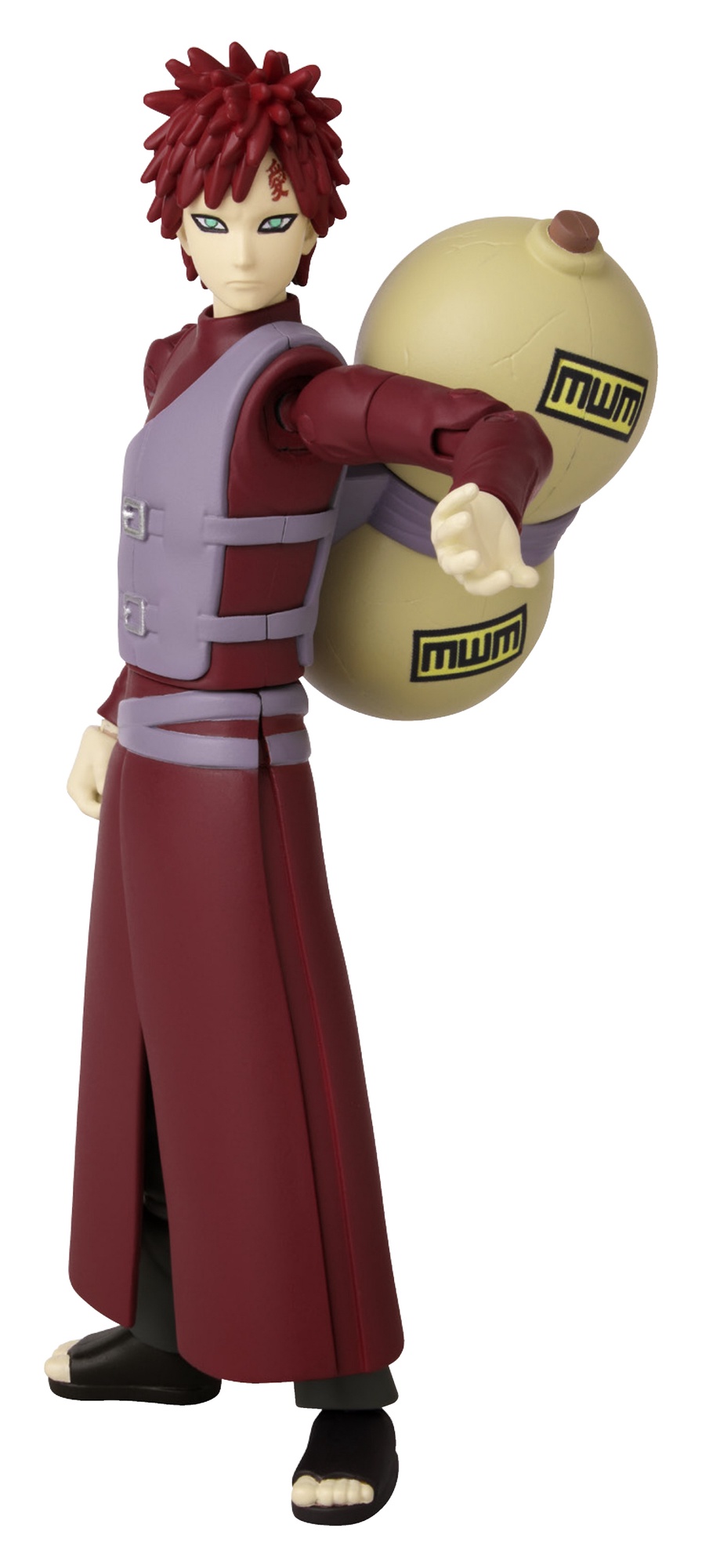 Фигурка-игрушка Bandai Naruto Shippuden Anime Heroes Gaara, 170 см, 9 шт. -  1a.lt