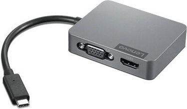 Juhe Lenovo USB-C Travel Hub Gen2 USB-C, HDMI, hõbe