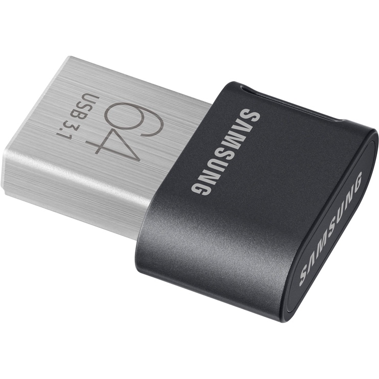 USB mälupulk Samsung MUF-128AB FIT, hõbe/must, 64 GB