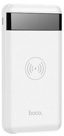 Hoco Multi Port Wireless Qi Plate Power Bank 10000mAh White