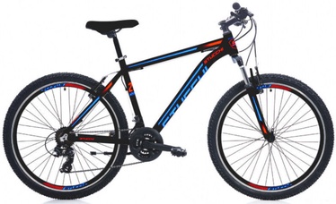 Velosipēds Stucchi MTB WM300, vīriešiem, zila/melna/sarkana, 26"