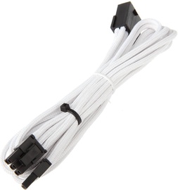 BitFenix 6+2pin PCIE Extension Cable 45cm White/Black