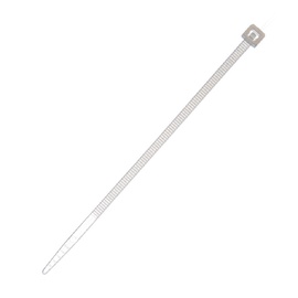 Stiprināšanas siksna, poliamīds, balta, 200 mm x 2.5 mm