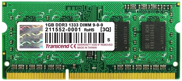Transcend 1GB 1333MHz CL9 DDR3 SO-DIMM For Mac TS128MSK64V3U