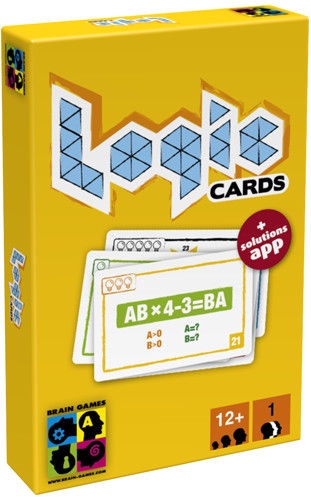 Настольная игра Brain Games Logic Cards Yellow