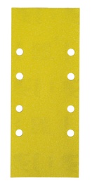 Ristkülikukujuline liivapaber Mirka 80, 93x230 mm, 10 tk