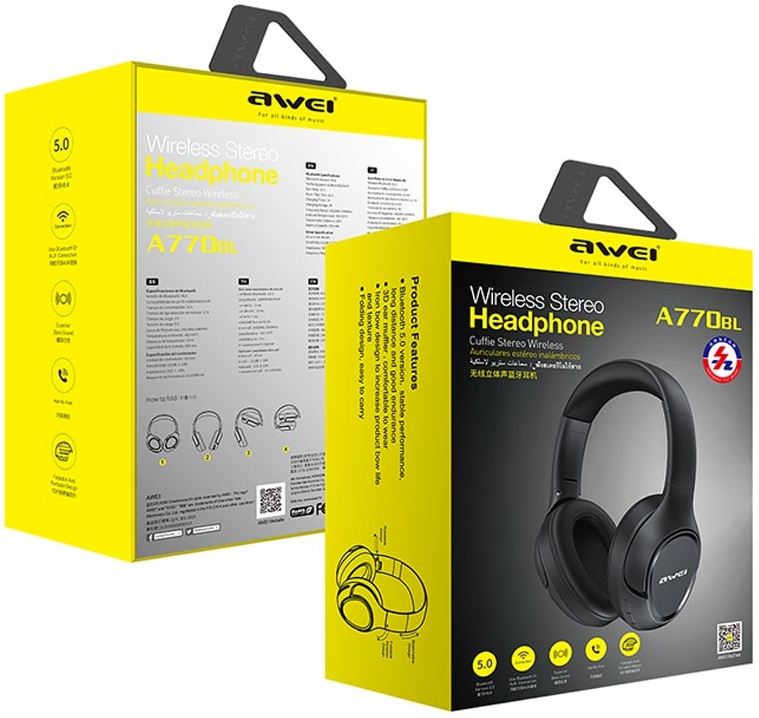 AWEI TWS auricolare Bluetooth 5.0 cuffie senza fili auricolari tipo c  custodia di ricarica con microfono musica auricolare Bluetooth T17|Bluetooth  Earphones \u0026 Headphones| - AliExpress