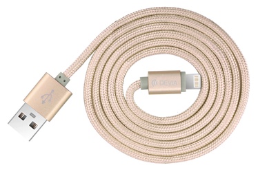 Провод Devia, USB 2.0 Type A/Apple Lightning, 1.2 м