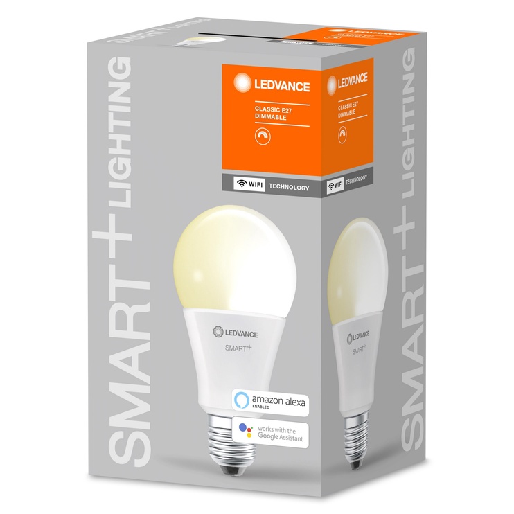Лампочка Ledvance LED, теплый белый, E27, 14 Вт, 1521 лм