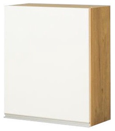 Верхний кухонный шкаф Bodzio Monia, белый, 60 см x 31 см x 72 см