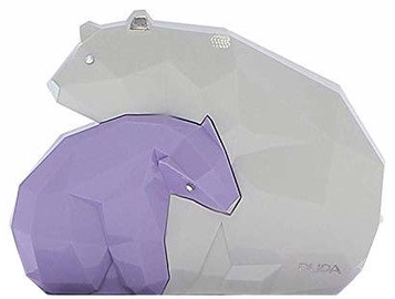 Pupa Be My Bear Medium Make-Up Palette Purple/White