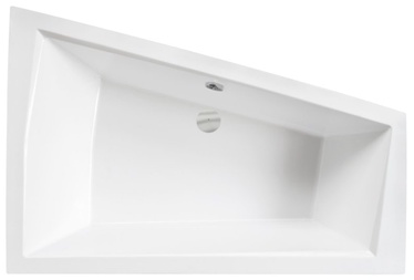 Ванна Besco Intima Duo Slim Right 170, 1700 мм x 1250 мм x 415 мм, левосторонняя