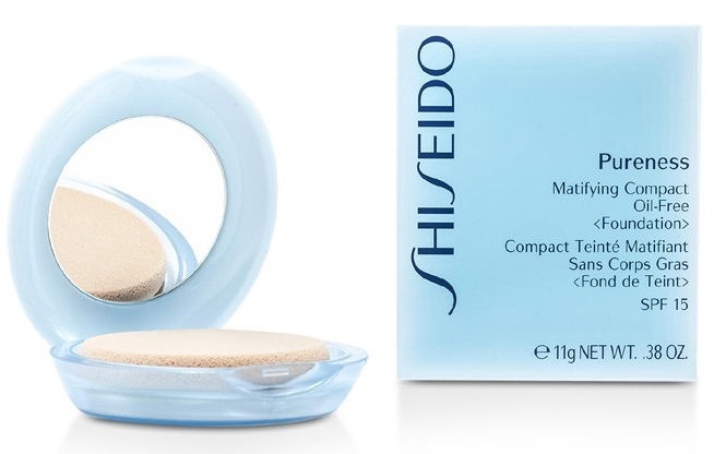 Pūderis Shiseido Matifying Compact Oil-Free 30 Natural Ivory, 11 g