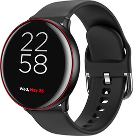 Viedais pulkstenis Canyon Smartwatch Marzipan SW-75 CNS-SW75BL, melna