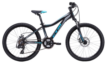 Jalgratas CTM Rocky 3.0 24" Black Blue 19