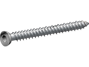 Betona skrūve Essve CS BZ/P, 7.5x92 mm, 100 gab.