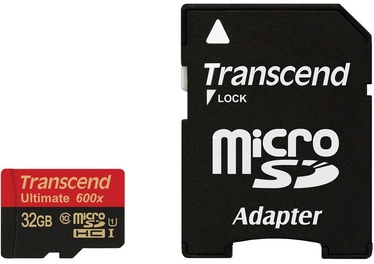 Transcend 32GB Micro SDHC Ultimate UHS-I 600x Class 10