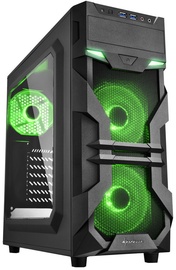 Sharkoon VG7 Window Mid-Tower Green