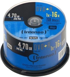 Intenso DVD+R 16x 4.7GB 50pcs. Cake Box 4111655