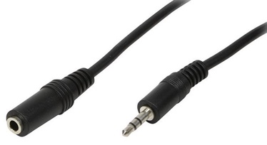 LogiLink Cable 3.5 mm to 3.5mm Black 3m