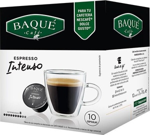 Kafijas kapsulas Cafe Baque Intense Espresso, 0.07 kg, 10 gab.