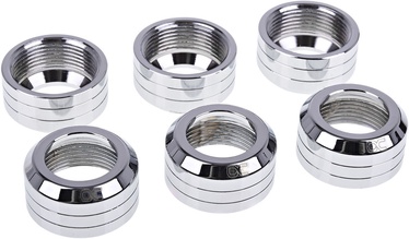 Alphacool Eiszapfen 16mm Pack of 6 Silver Polished