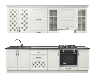 MN Kitchen Unit Adelina 2.8m White