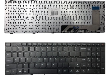 Klaviatuur Lenovo, must, juhtmeta
