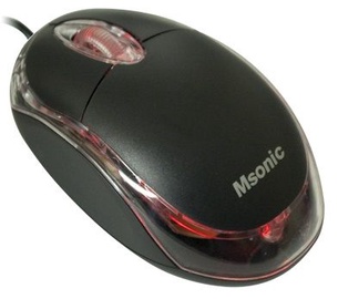 Vakoss MSonic Optical Mouse USB MX264 Black