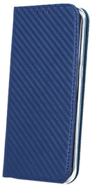 Mocco Smart Carbon Book Case For Apple iPhone 7/8 Blue