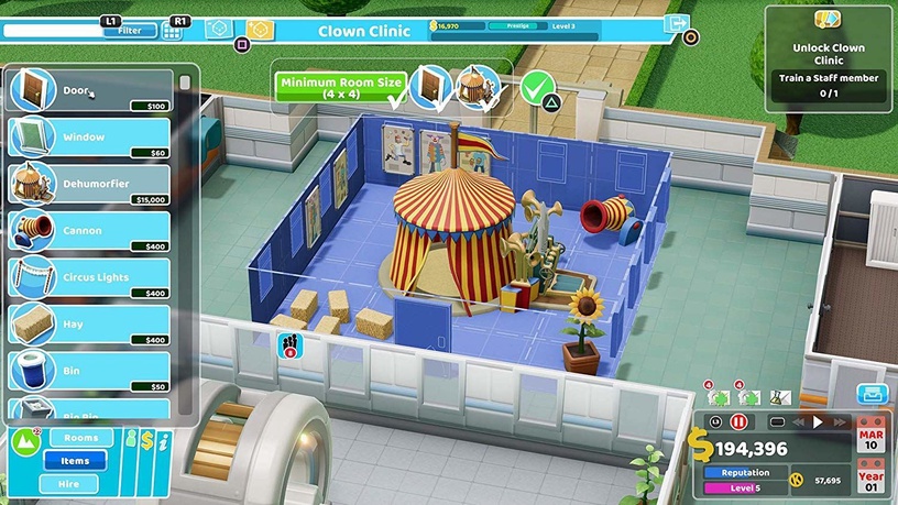 PlayStation 4 (PS4) mäng Sega Two Point Hospital