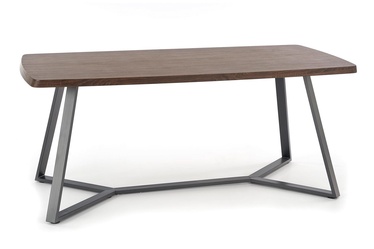 Pusdienu galds Halmar Caruzzo Walnut Oak/Graphite, 1800x900x760 mm