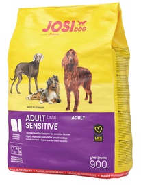 Sausā suņu barība JosiDog Active Adult Sensitive, mājputnu gaļa, 0.9 kg