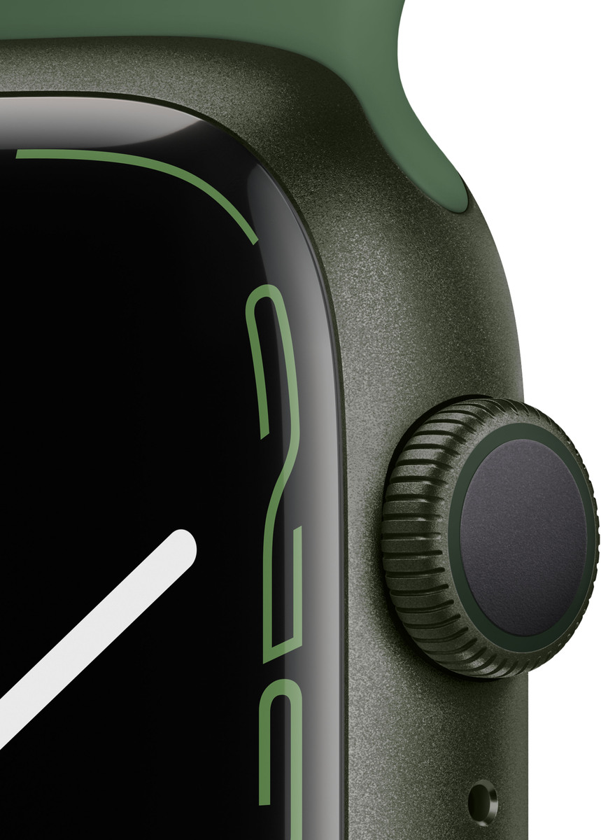 Išmanusis laikrodis Apple Watch Series 7 GPS 45mm Aluminum, žalia -  Senukai.lt